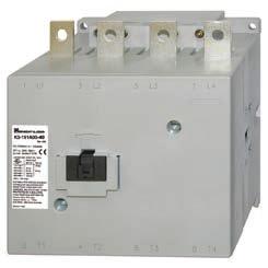 . Contactors 4-pole AC or DC Operated Latch for Contactors 4-pole see page 54 Ratings Rated Aux.