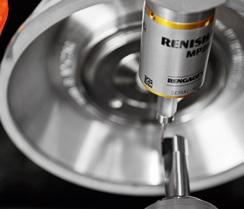 integrated 3D measuring probe from Renishaw.