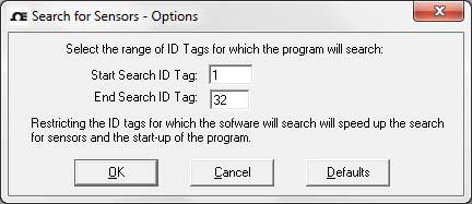 Communications Port : Allows for selection of the PC port the USB Converter is assigned to. If it has not yet been determined, then use the Getting Started menu to have it automatically found.