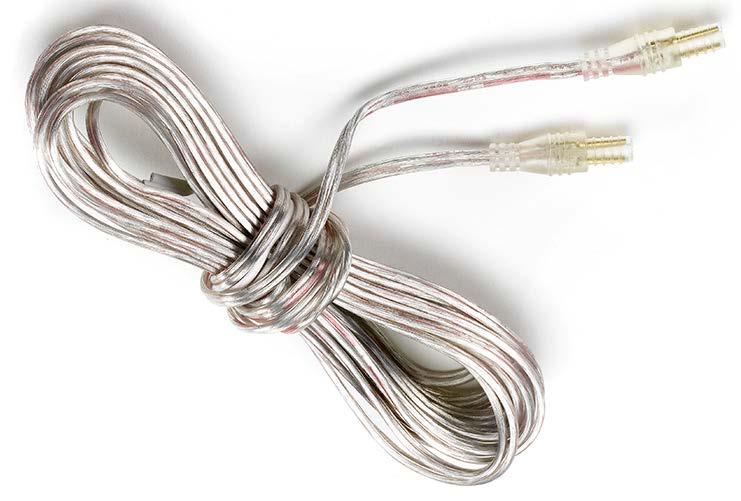 Trex Part #: DLxxFTWRxPK Description: Male/Male Lighthub extension wires Lengths: 5, 10, 20, 40, 60 UOM: 5 /