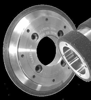 CNC Dressing Discs CNC dressing discs can be used as an alternative to full form diamond dressing rolls by allowing the user to generate profiles using the