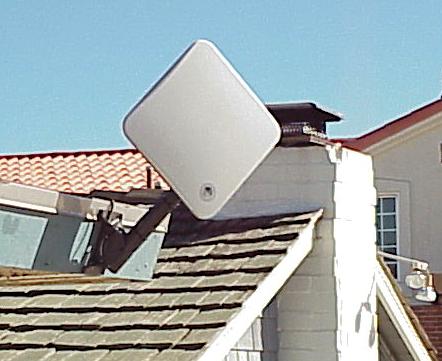 Customer Fixed Wireless Units Typically, requires clear Line of Sight (LOS) Except in small radius This requires costly site visit to install antenna, run wiring to computer Source: