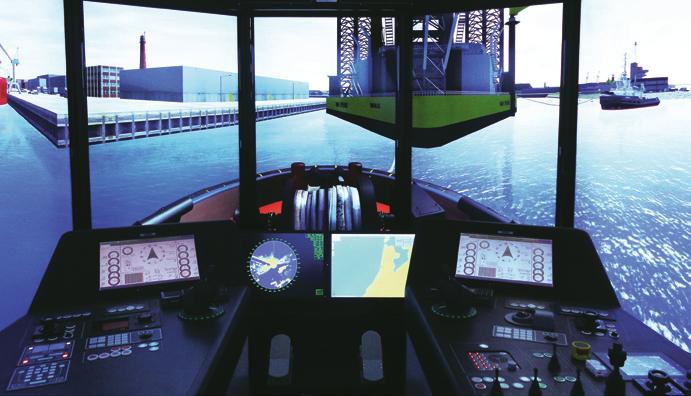 NAUTIS TUG SIMULATORS A DNV CERTIFIED TRAINING SOLUTION FOR TUGS The NAUTIS Tug Simulators allow captains to experience and train the handling of tugs with different propulsion systems.