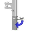 EXTENSION POST INSTALLATION GENERAL PLACE POST IN STEEL FRAME POST. Rapid-Edge Protection Services (EPS) has been designed for quick installation of edge protection to buildings under construction.