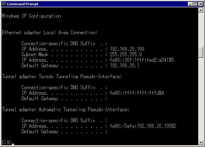 1.9.2. Server PC connection and setting (Windows P) Connect the MT8820C and server PC to set TCP/IP for the server PC. 1.
