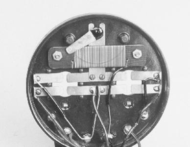 Figure 6-9. Two-stage audio amplifier # 3634, Type 4, rear view showing new headphone posts and tube key orientation. Figure 6-8.