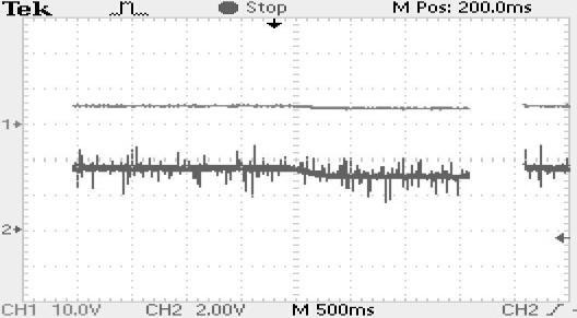 the first output is seen clearly from the waveform.