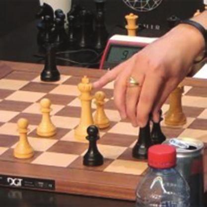 ) - but on move 74 after over 6.5 hours of game, the American player suddenly did this: Nakamura clearly touches and holds his King, and then lets it go, without saying anything.