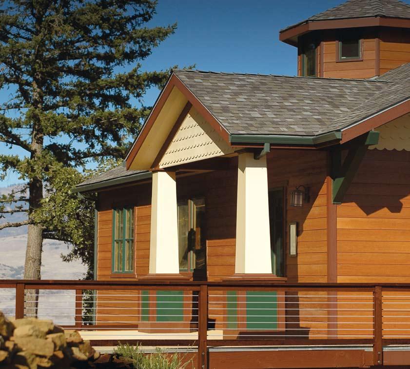 REDWOOD/EXTERIOR/TREATED Redwood, Exterior and Treated mouldings are used primarily in exterior applications where