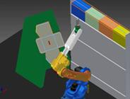 In fact, the Autodesk Inventor provides the opportunity to visualizing models from any point in space, making zoom, etc. Major errors in robot paths can easily be visually identified.