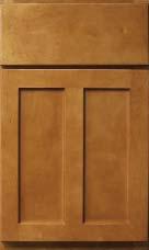 Valley Maple A traditional overlay, flat panel maple door. The center panel is 1/4" veneer.