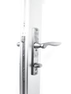 Satin Nickel Allegro Satin Chrome Additional handle styles, colors, and back plate options available upon request.