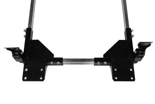 Slide each of the corner brackets onto remaining side rail, and slide assembly into rail-bracket assembly from Step 6.