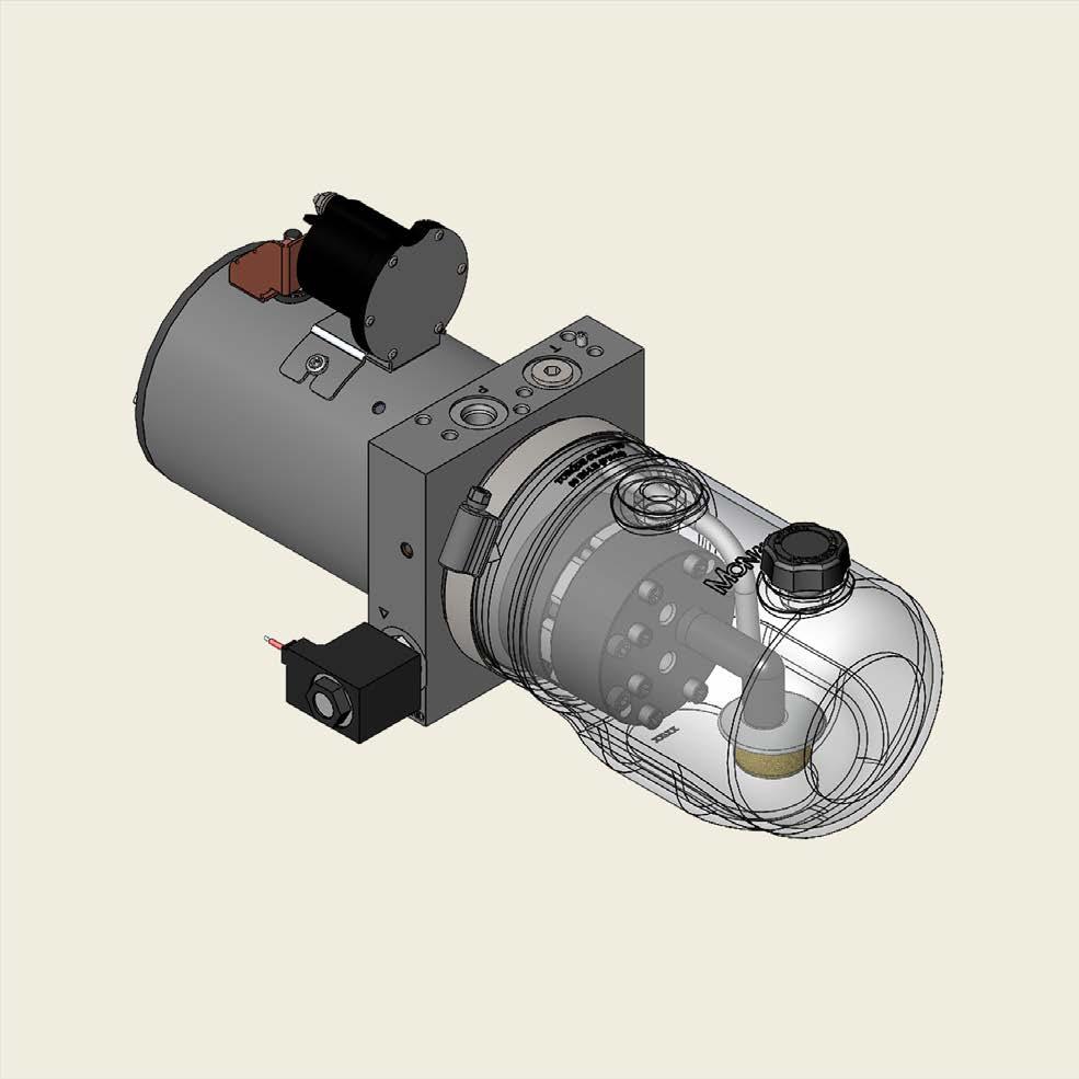 D.C. Hydraulic Power Systems Bucher Hydraulics M-3000 Series Compact designs,