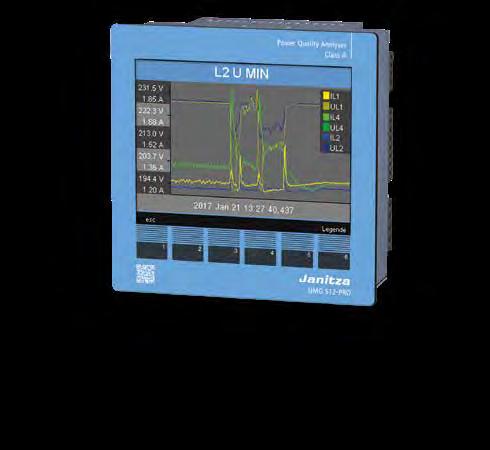 Chapter 02 UMG 512-PRO Certificated UMG 512-PRO Class A power quality analyser with RCM 25.