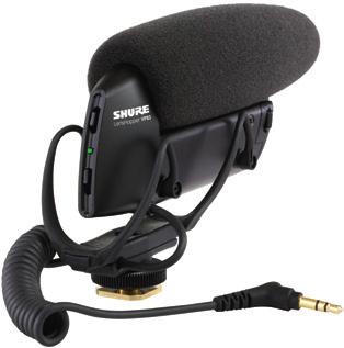 Easily accessible controls at the back of the microphone Integrated Rycote Lyre shock mounting system Ultra-lightweight yet durable, all-metal construction with superior RF