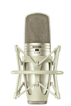 CARDIOID CONDENSER Large Dual-Diaphragm Side-Address Condenser Vocal Microphone The premier choice for capturing sophisticated, powerful and intimate vocal performance, featuring Prethos Advanced