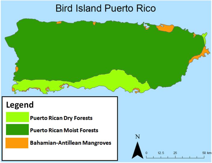 Name: Period: Date: Ecoregions in Puerto Rico 1.