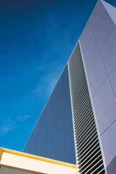PANEL Manufactured from high-density fibre cement, ExoTec Facade Panel is an external cladding for facades, fascias and spandrels. ExoTec Facade Panel is off white in colour.