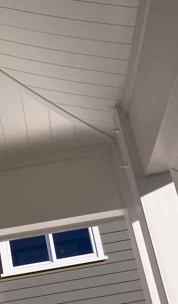 HardieFlex Eaves Lining comes in 4.5mm thickness and is available in wider sheets for use in wider soffits. Fixed and jointed in a similar way to HardieSoffit Lining.