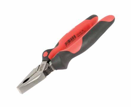 COMFORT GRIP PLIERS & CUTTERS Maximum comfort in daily use, smooth operation & optimum force transmission without uncomfortable pressure points. Natural brushed finish.
