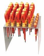 a steel stand 32199 30 Piece Workstation Insulated Screwdriver Set Insulated screwdrivers in a