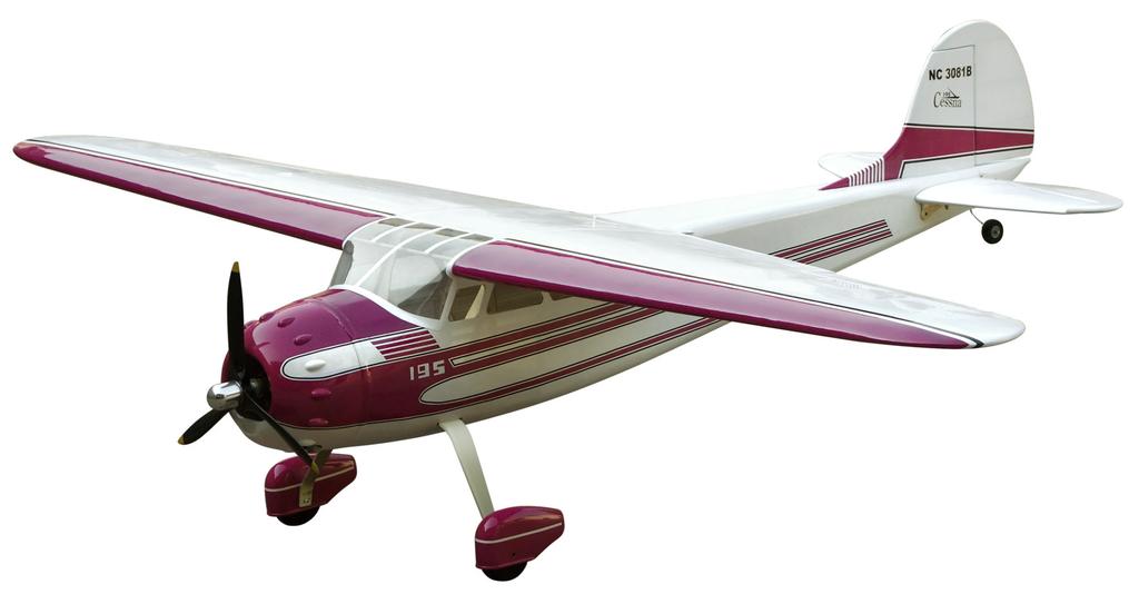 Cessna - 95 Specification: Length Wing Span Wing Area :00 mm(") :7 mm(07") :0sq.dm.9sq.ft Wing Loading :75g/sq.dm.oz/sq.ft Flying Weight :9kg(9.