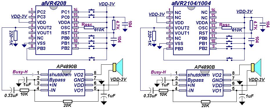 of AP4890 IC for standby current control Application for VOICE OTP ---