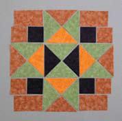 Designed by Toby Preston Finished Quilt Size 73½ x 97½ Number of Blocks and Finished Size 24 Four Corners Blocks