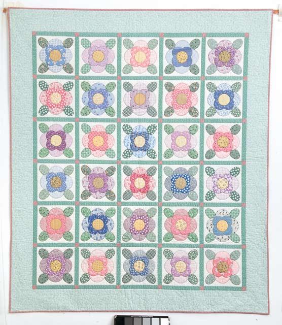 Designed by Nancy Mahoney Finished Quilt Size 61½ x 71½ Number of Blocks and Finished Size 30 Appliqué Blocks 9 x 9 Note: Appliqué templates are printed without seam allowance.