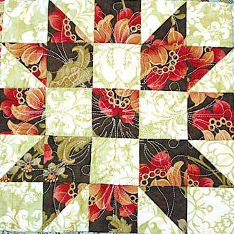 Large Star Blocks Cutting Instructions Assorted Greens for 3 backgrounds, cut 1 matching set of: 12 squares 2⅞ x 2⅞ 24 squares 2½ x 2½ for 8 backgrounds (4 in outer border), cut 1 matching set of: 32
