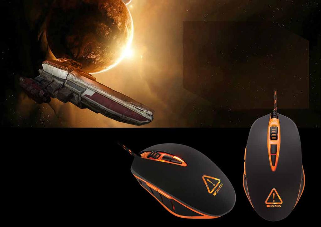 deimos CND-SGM4N 5291485001261 Are you an adventurous gamer who knows no compromise? Deimos gaming mouse by Canyon is the best option for those who love stylish design and dynamic exciting games.