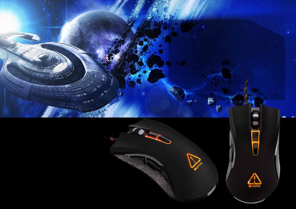 fobos CND-SGM3 5291485001254 Make your enemies dread! This mouse with a sharp optical sensor allows you to play effectively and win impressively!