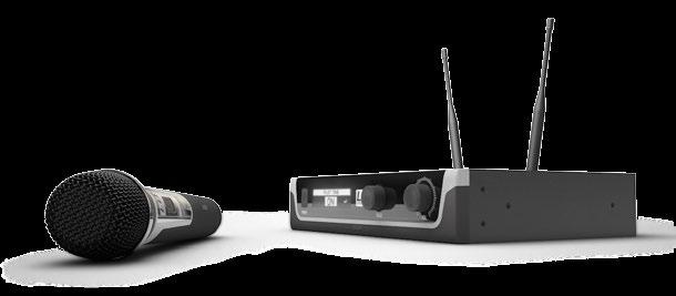 PROFESSIONAL WIRELESS MICROPHONE SYSTEMS Making professional technology and sound most affordable, the U500 Series has been designed around you.
