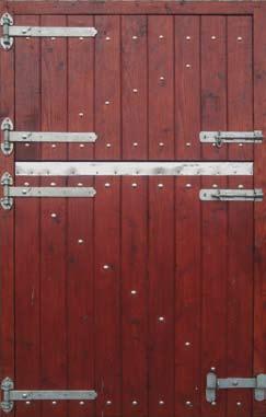 Larch Timber Stable Doors Classic Stable Door Range Constructed from 150x32 TG&V larch Braced and