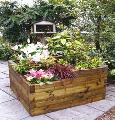 450mm Tiered Garden Box The decorative garden