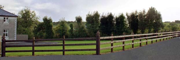 Creosote Timber Fencing All our creosoted