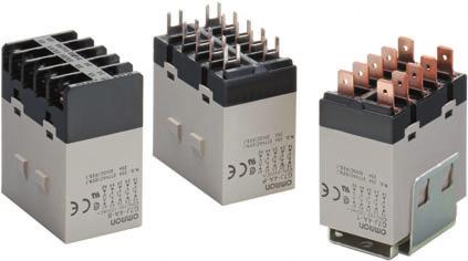 Power Relay CSM DS_E_5_3 A High-capacity, High-dielectric-strength, Multi-pole Relay Used Like a Contactor Miniature hinge for maximum switching power for motor loads as well as resistive and