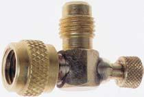 THUMBSCREW GAS CONTROL ACCESS VALVES FOR HOSES WITH STD.