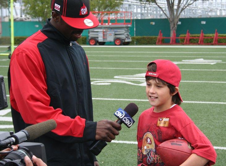 Josh Morgan Poetry Contest How would you like to meet 49ers wide receiver Josh Morgan?