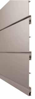 Effective Panel Height: 150mm Standard Length: 5000mm Section Thickness: 12mm Specify Mill Finish (M) or