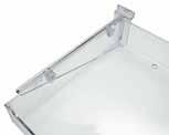 trays can be used with flat or sloping brackets (brackets purchased separately). All trays have a 55mm internal depth.