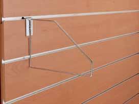 DIVIDER Use above melamine shelves to divide into compartment. Ideal for manchester, folded knitwear, etc. AP881 270mm deep x 200mm high. Available in chrome finish.