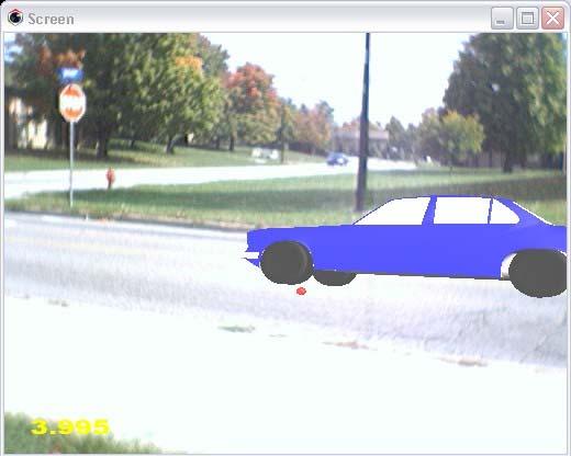 traffic controller, driver, pedestrian) can maneuver freely inside the animation and watch the ongoing traffic simulation from different perspectives providing that the observer s positional and head