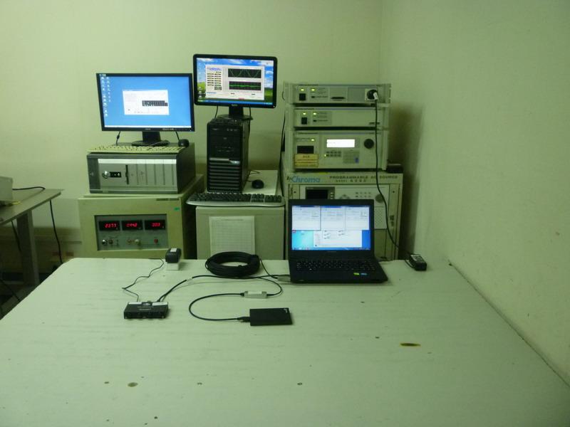 Photograph 7: Voltage Fluctuation and Flick Test Configuration Report