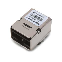 AFBR-5972Z Compact 65nm Transceiver with Compact Versatile-Link connector for Fast Ethernet over POF Data Sheet Description The AFBR-5972Z Transceiver provides the system designer with the ability to