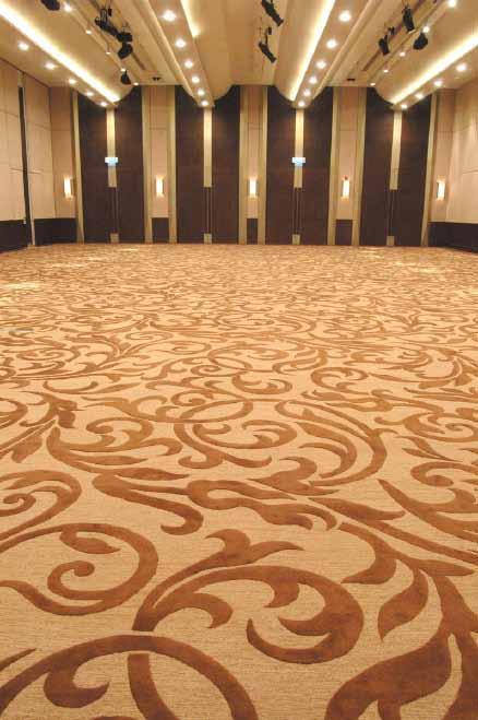 making it an ideal component for aircraft, cruise liners and train carpet Excellent Carpet Stability & Perfect Pattern Repeat due to exceedingly uniform, stable and consistent yarn characteristics