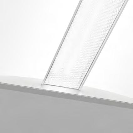 Luminaires come with air return option and time-saving features such as a hinged center optic component and driver covers.
