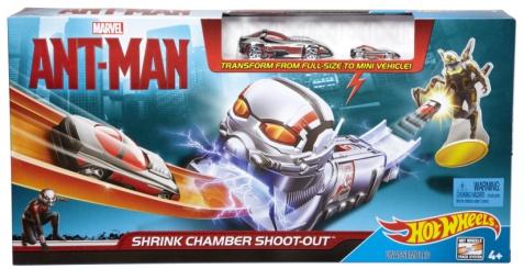 Marvel s Ant-Man Character Car and Track Set Licensee: Hot Wheels MSRP: $3.49 each car/ $14.