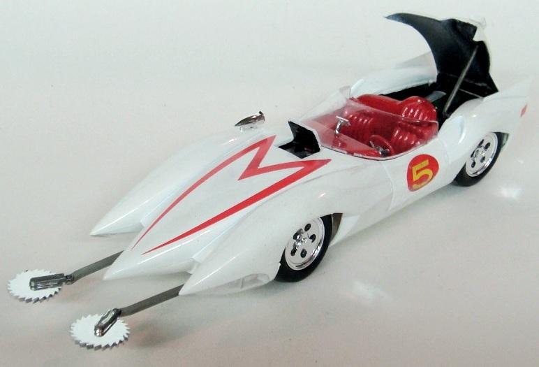RoR Step-by-Step Review 20131004* Speed Racer Mach V 1-25 Scale Polar Lights Model Kit #POL804 Review Speed Racer was Japanese anime series that found success in the USA as a TV cartoon series in